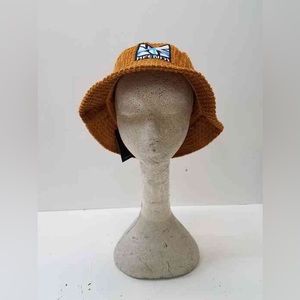 NWT |THC AFENDS | WATERFALL |CORDUROY BUCKET HAT | MUSTARD|  Made of HEMP